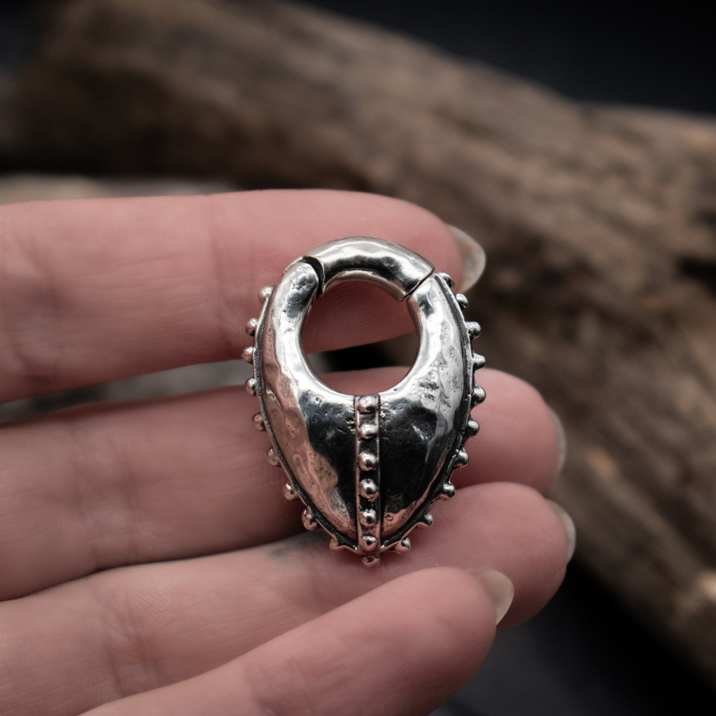 Tribal Clicker Hangers • Silver