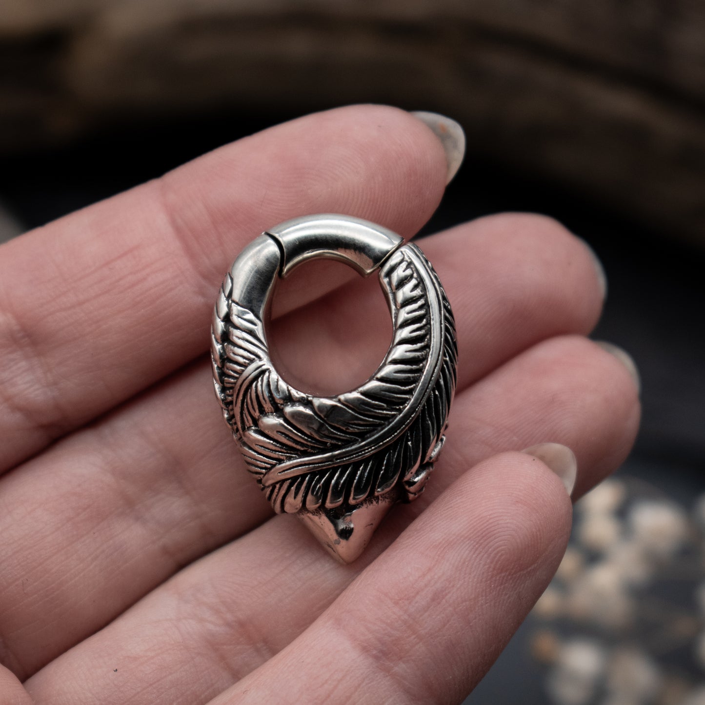 Feather Hangers • Silver