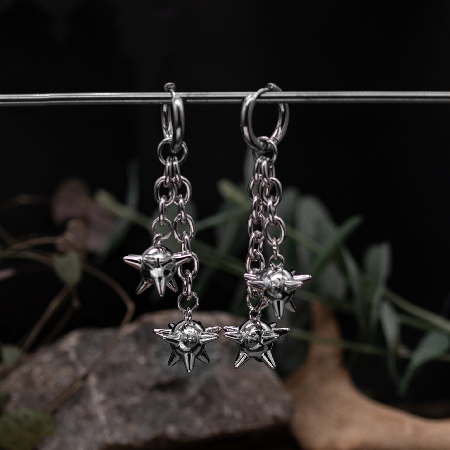 Medieval Flail Earrings