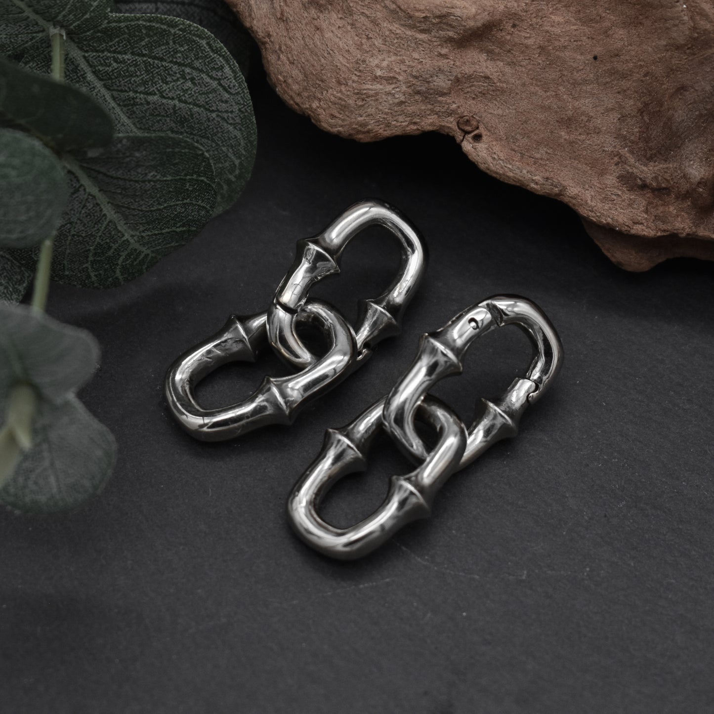 Silver Gotik Chain Clickers