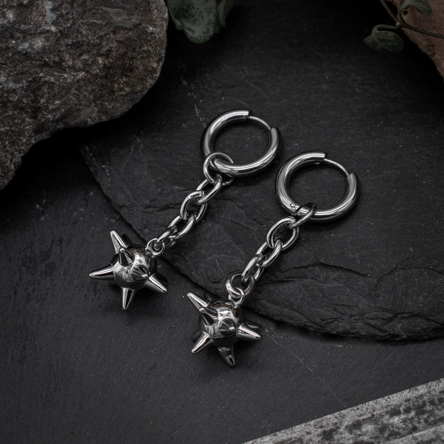 Mittelalter Dreschflegel Ohrringe - Mix