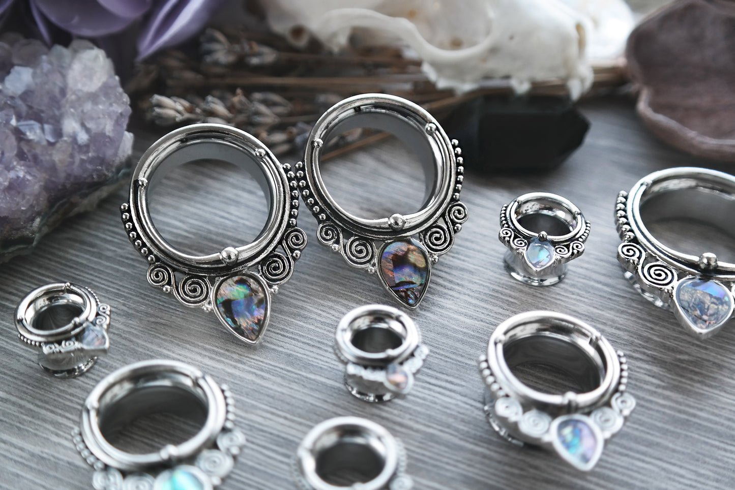 Silver Nocturnal Tunnel #PT02 - Fux Jewellery