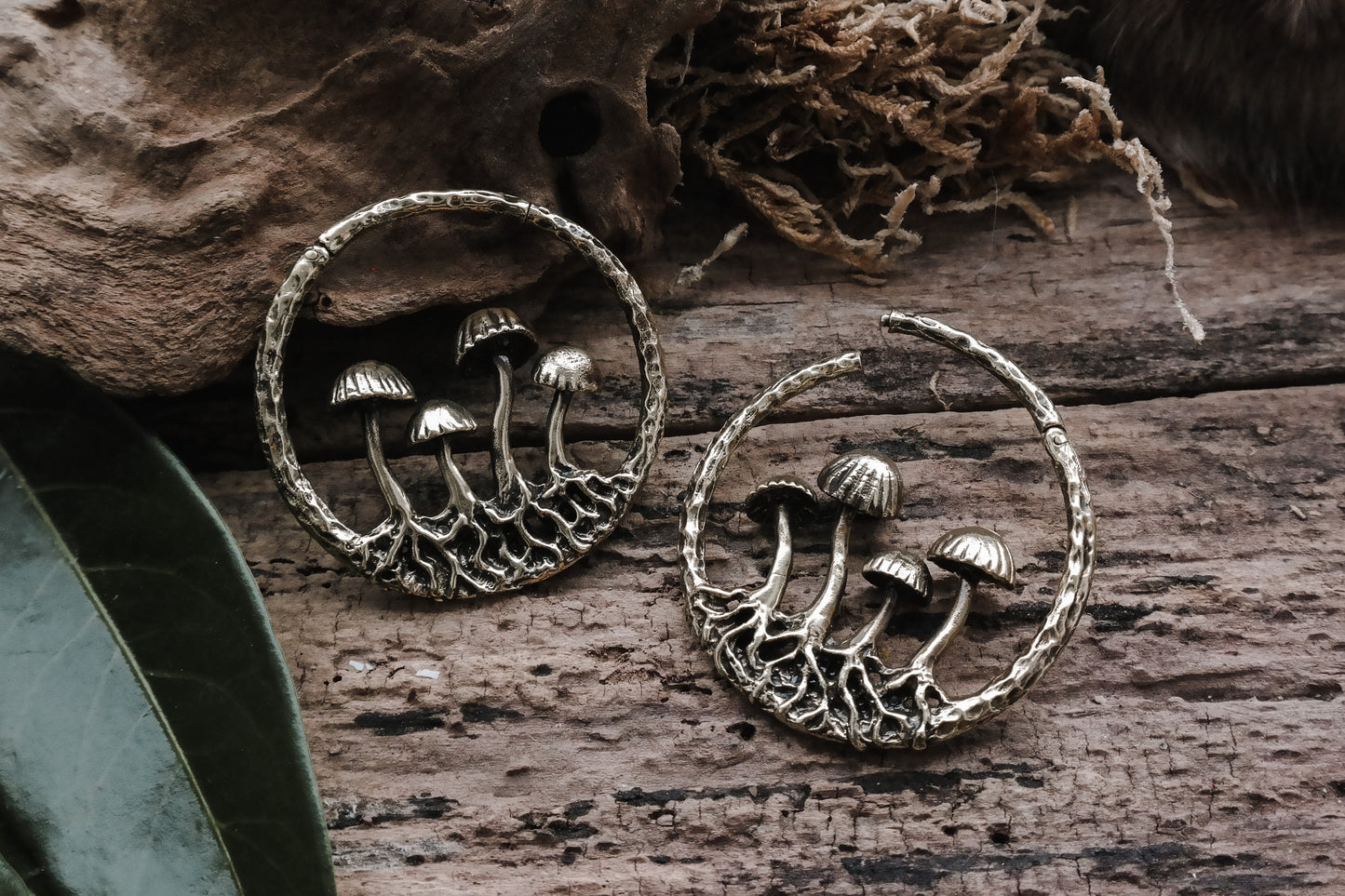 Mushroom Clicker Ear Weights