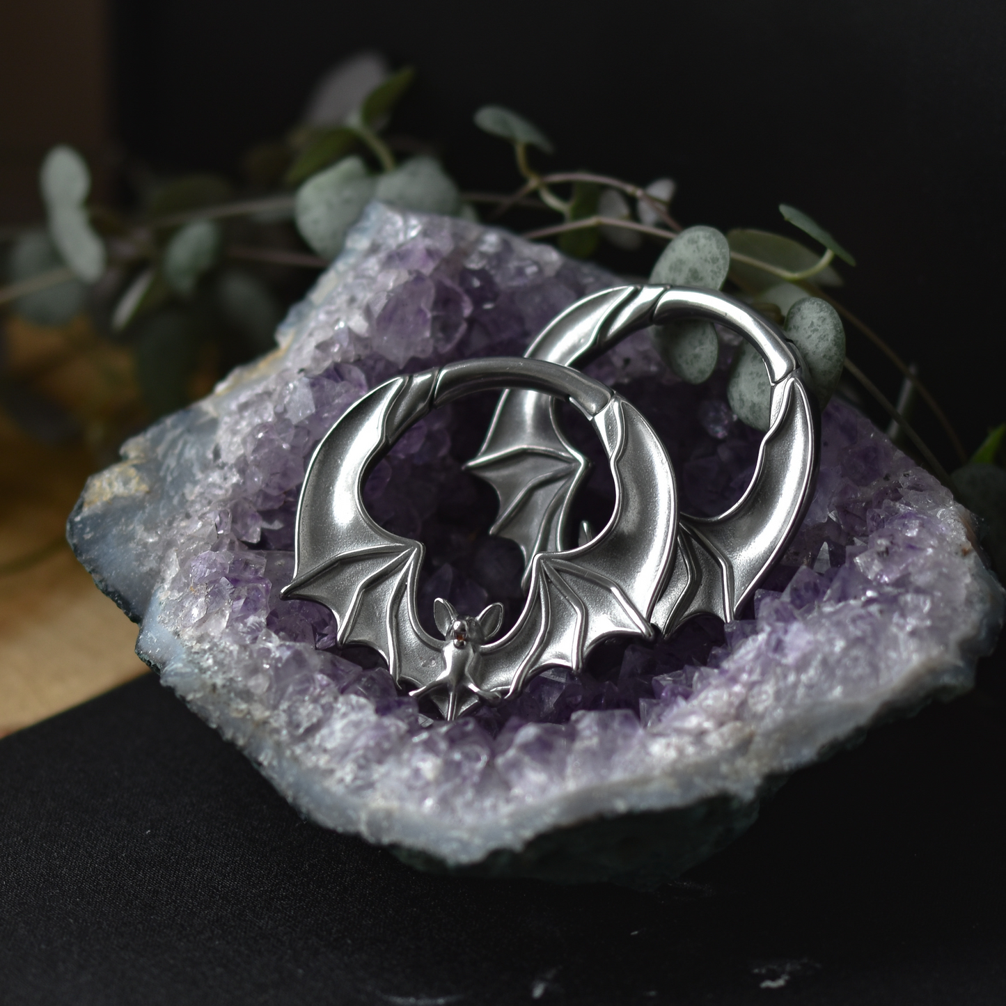 Silver Bat Clicker Weights