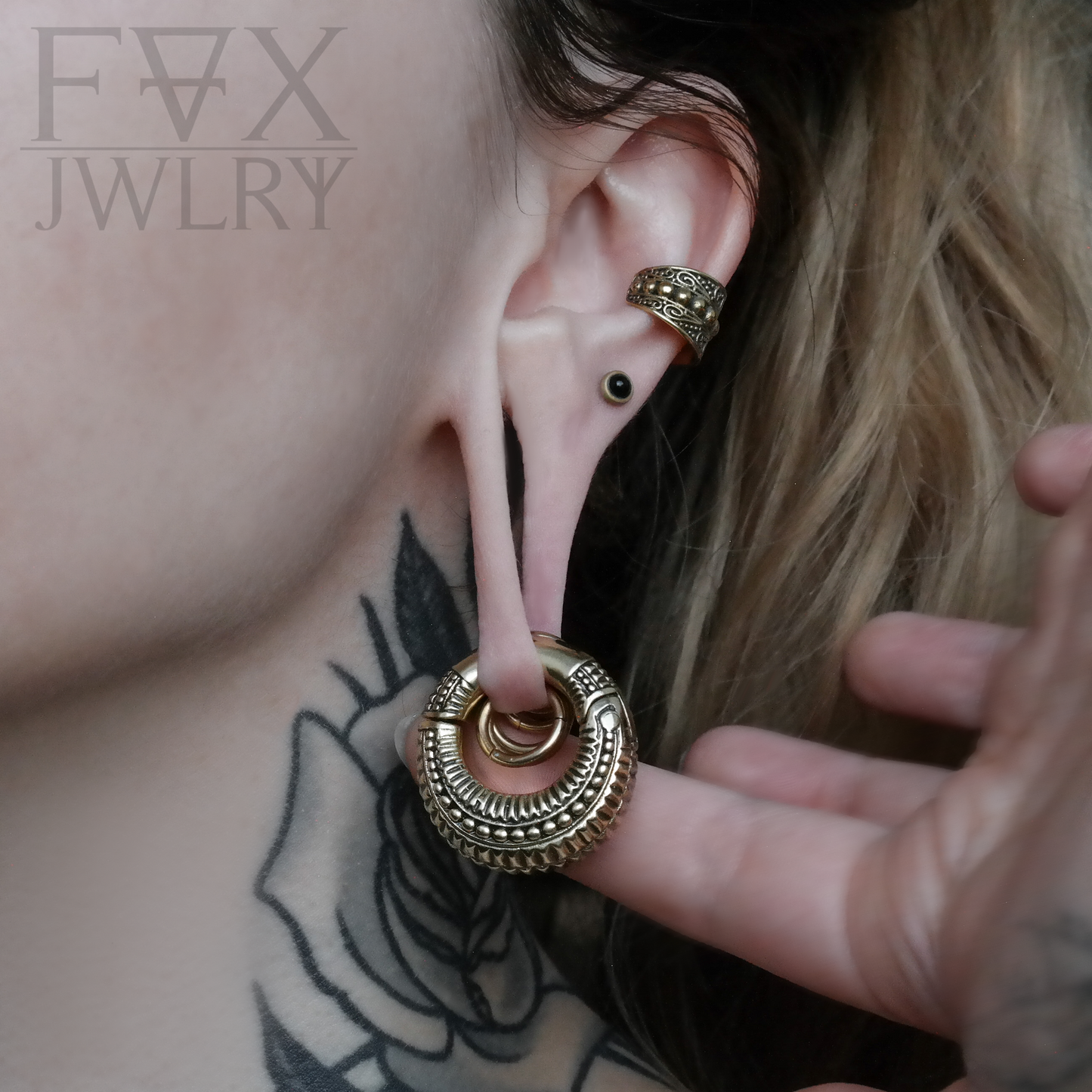 Silver Tribal Clicker