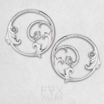 Gothic Ornament Ear Weights