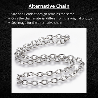 Silver Cathedral Drop Choker