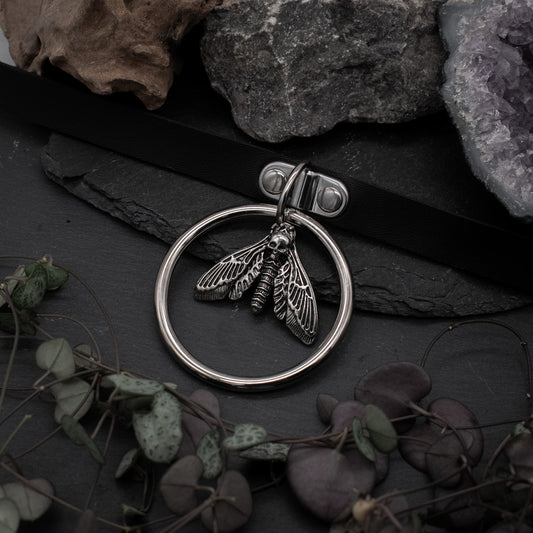 Silver MOTH Choker