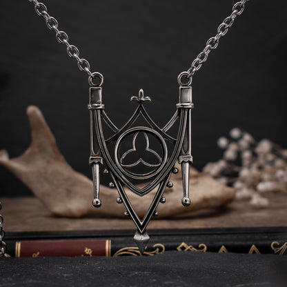 Medieval Gothic Arch Necklace