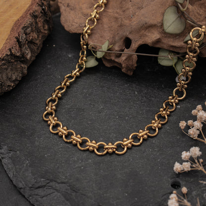 Golden Shackle Choker