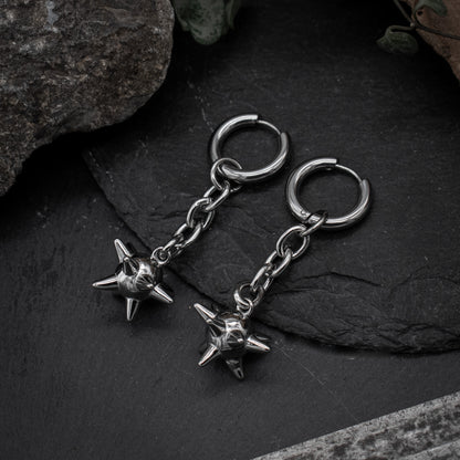 Mittelalter Dreschflegel Ohrringe - Mix