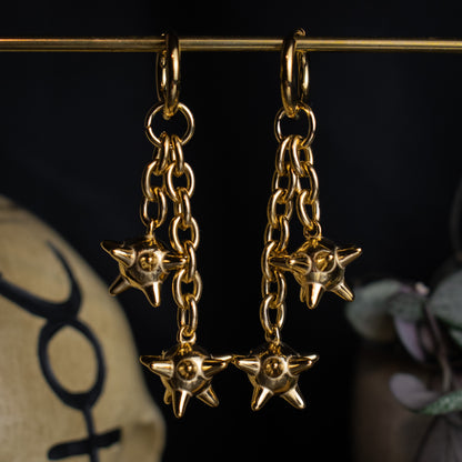 Medieval Flail Earrings