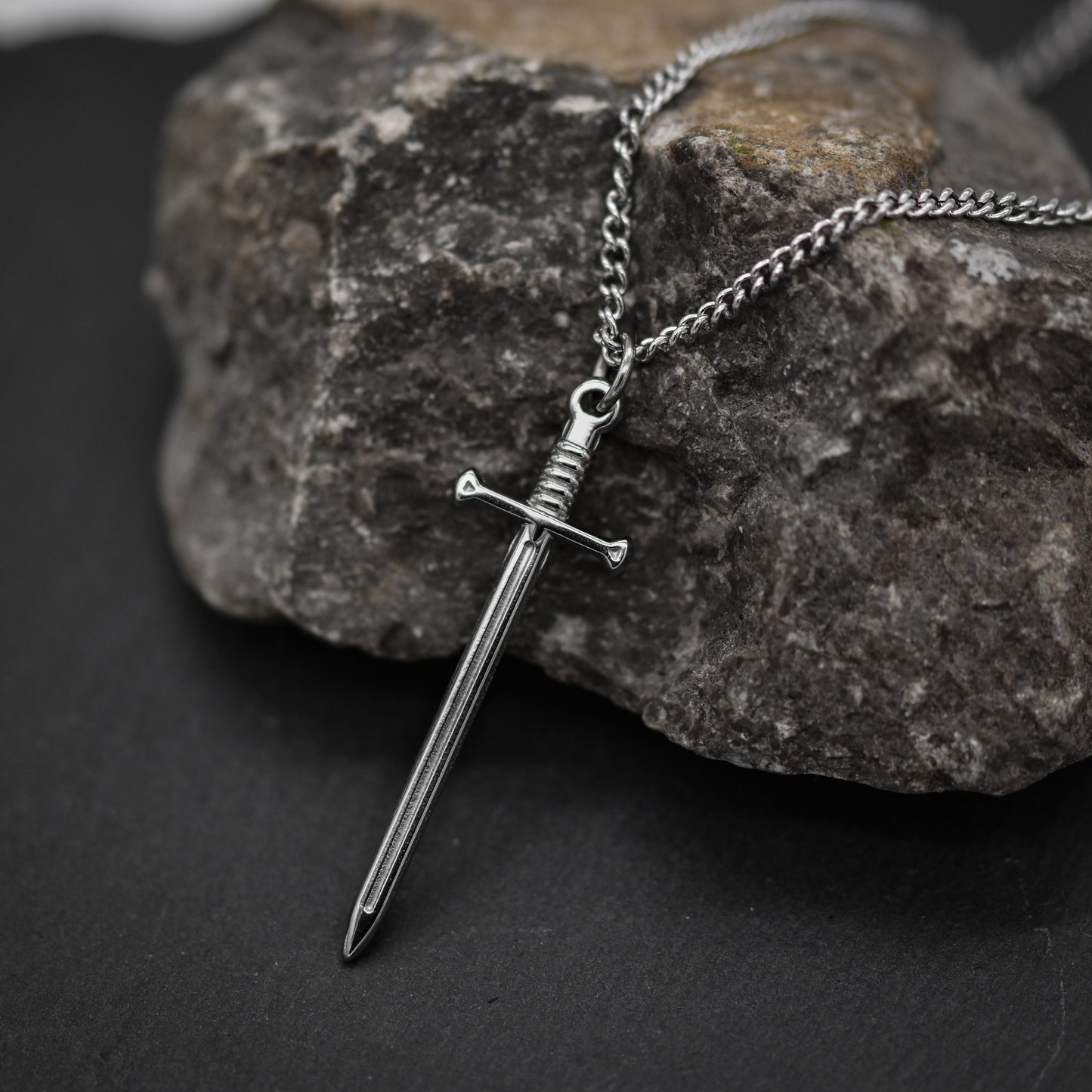 Silver Sword Necklace