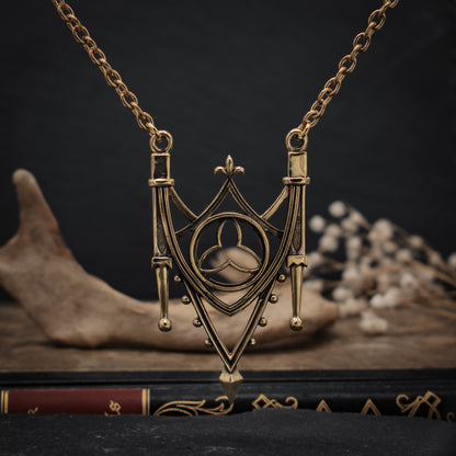 Medieval Gothic Arch Necklace