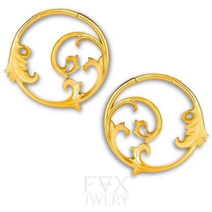 Gothic Ornament Ear Weights