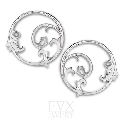 Gothic Ornament Ear Weights