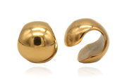 Golden Spherical Ear Weights #EW40-G - Fux Jewellery