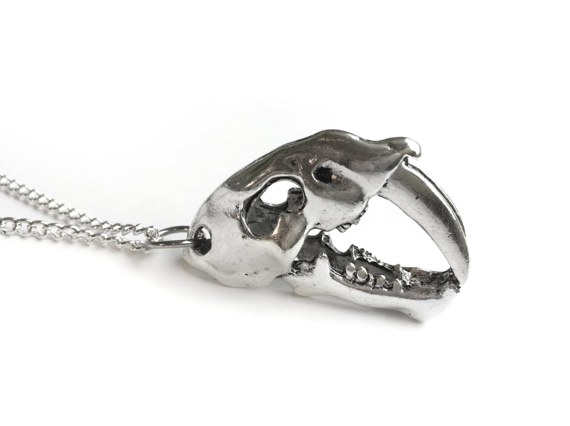 Saber-Toothed Tiger Skull Necklace - Fux Jewellery