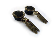 Bronze Cicada Plugs #534 - Fux Jewellery