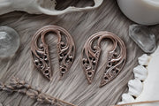 Rose Gold Antheia Hangers #EW34-RG - Fux Jewellery