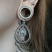 Silver Shell Tribal Tunnel #752 - Fux Jewellery