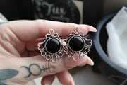 Black Filigree Plugs #811 - Fux Jewellery
