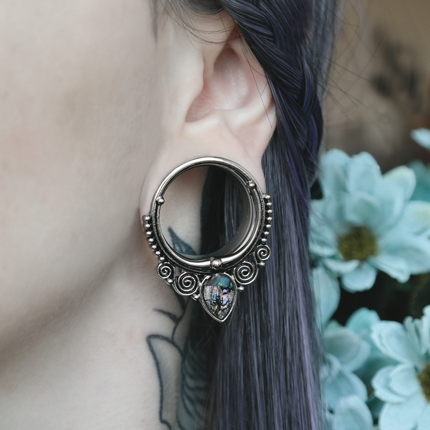 Silver Nocturnal Tunnel #PT02 - Fux Jewellery