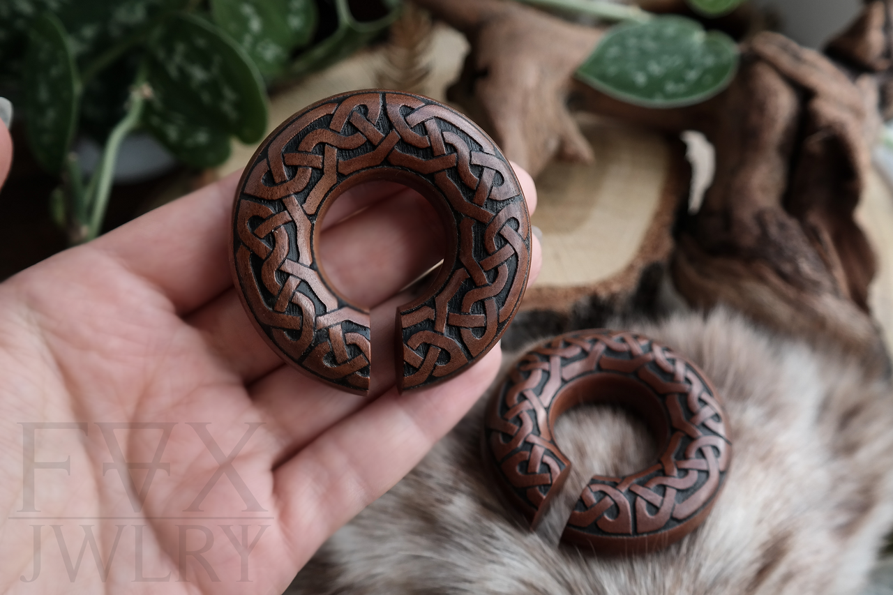 Celtic Knot Ear Weights