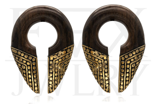 Bronze Wood Ear Hangers