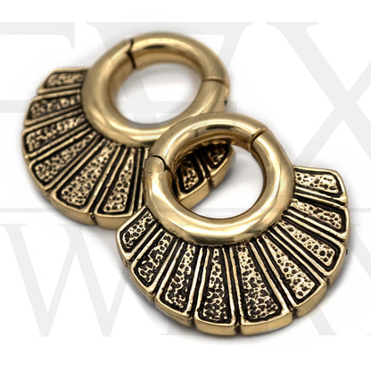 Golden Aztec Clicker Weights