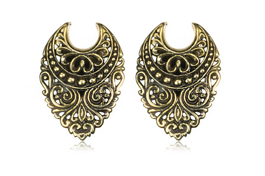Bronze Divine Brass Hangers #BH07 - Fux Jewellery