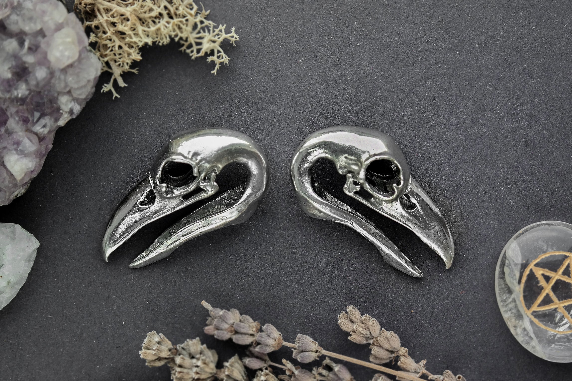 Deep Skull Brass Ear hotsell Weights