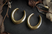 Golden V-Shaped Saddle Hangers #SH02 - Fux Jewellery